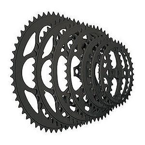 【メーカー純正品】【正規代理店品】TIOGA(タイオガ) チェーンリング (5アーム用/PCD 110mm) 48T BLK「爆買」 | TIOGA