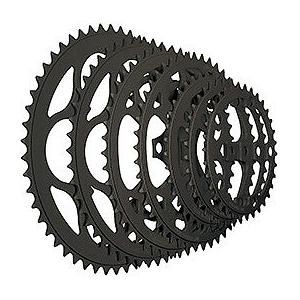 【メーカー純正品】【正規代理店品】TIOGA(タイオガ) チェーンリング (5アーム用/PCD 110mm) 50T BLK「爆買」 | TIOGA