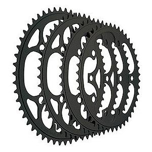 【メーカー純正品】【正規代理店品】TIOGA(タイオガ) チェーンリング (5アーム用/PCD 130mm) 50T BLK「爆買」 | TIOGA