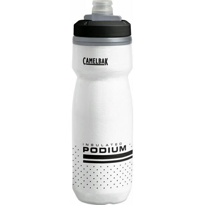 メーカー純正品】【正規代理店品】CAMELBAK(キャメルバック) ボトル ポディウムチル 620ML V5 21OZ 0.62L ホワイト/ブラック :20cam-016:自転車のトライ !店 通販 CAMELBAK(キャメルバック) PODIUM CHILL(ポディウム チル) 620ml V5 21oz カスタムホワイト ブラック (※グラフィック無し) 18892139 サイクルボトル 水筒 保冷ボトル
