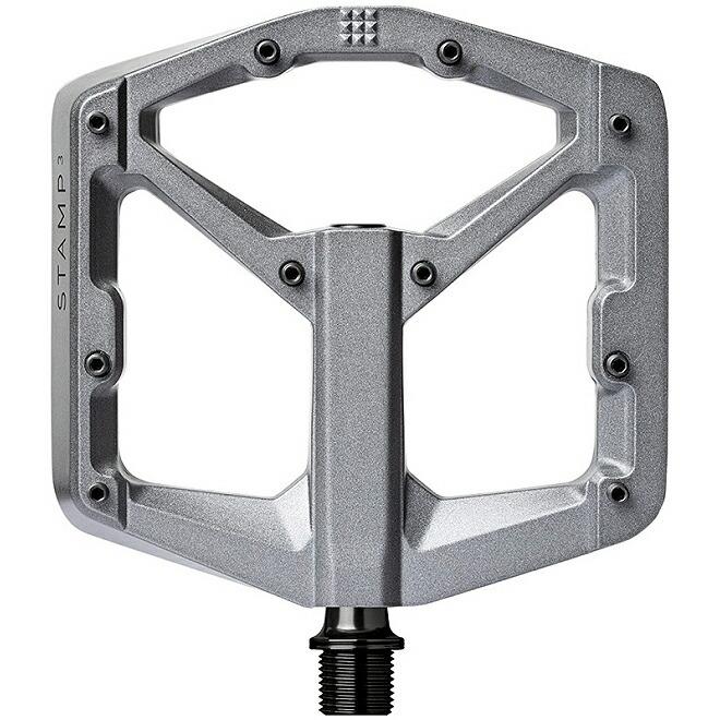 【メーカー純正品】【正規代理店品】 CRANKBROTHERS(クランクブラザーズ) ペダル スタンプ3 ラージ グレー マグネシウム「爆買」 | 