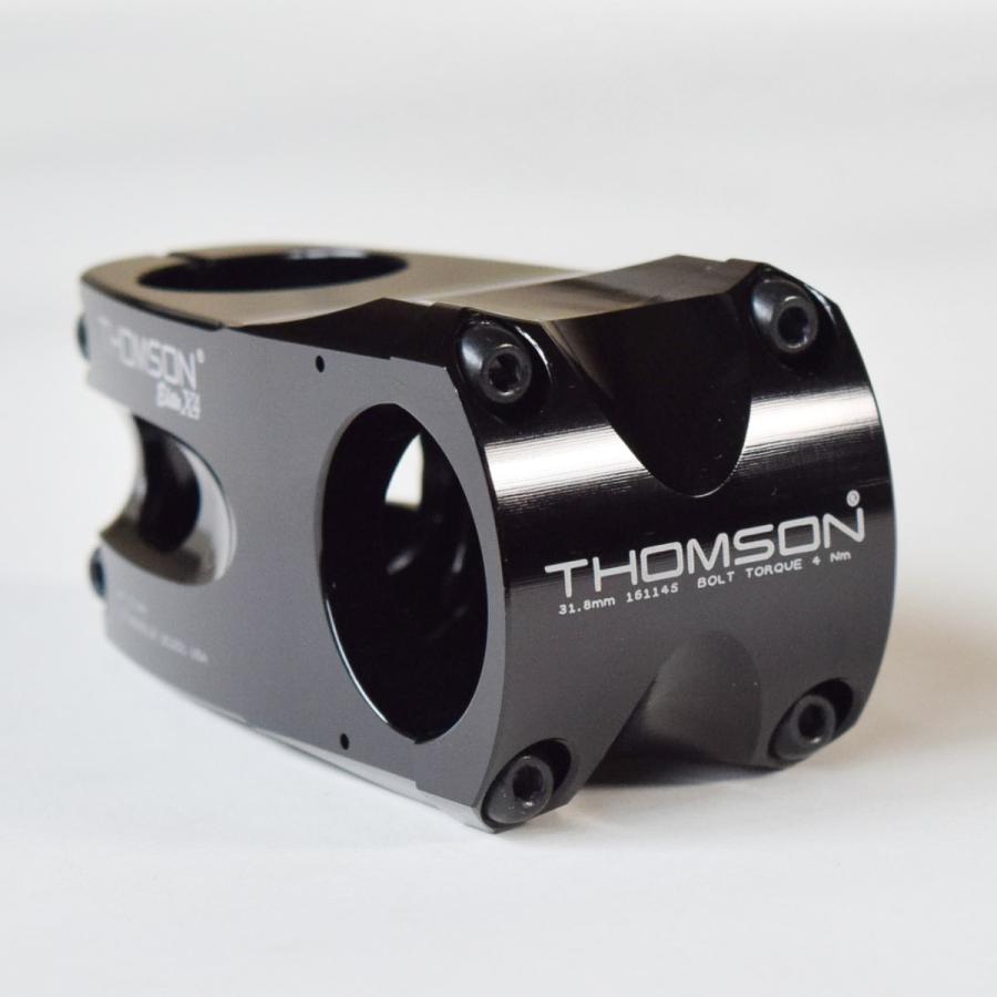 【メーカー純正品】【正規代理店品】THOMSON ハンドルバーステム MTB STEM X4 31.8 60mm 0°BLACK「爆買」 | THOMSON