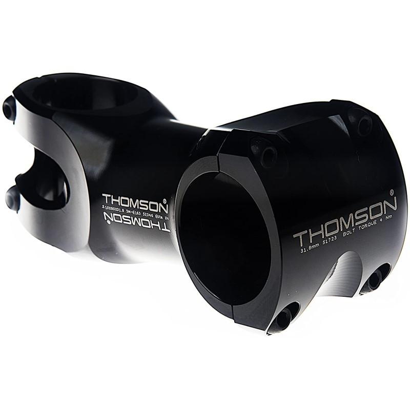 【メーカー純正品】【正規代理店品】THOMSON ハンドルバーステム MTB STEM X4 31.8 70mm 10°BLACK｜trycycle