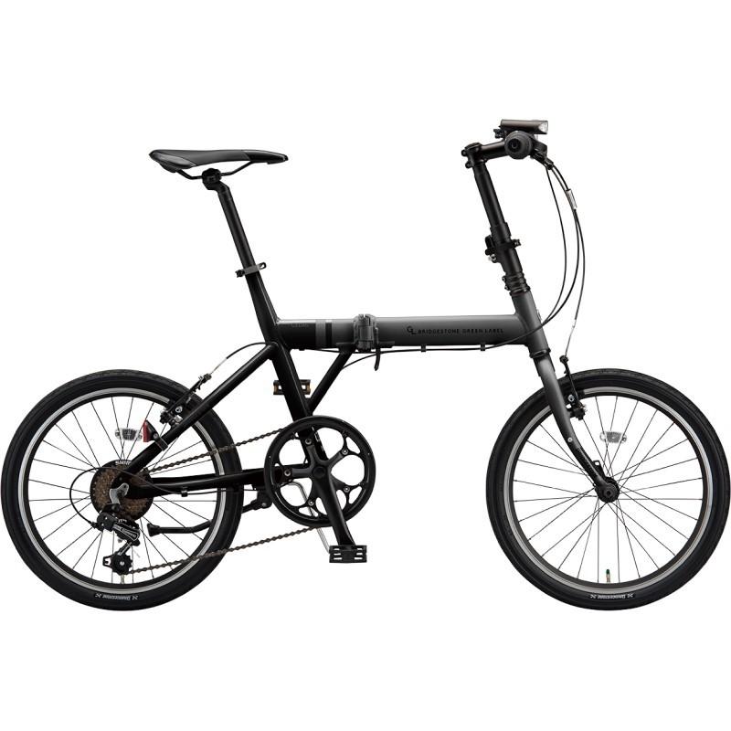 送料無料 ブリヂストン ブリヂストン Lf6f21 折りたたみ自転車 Cylva F6f Lf6f21 マット グロスブラック 21bsc Lf6f21 1 自転車のトライ F6f 店