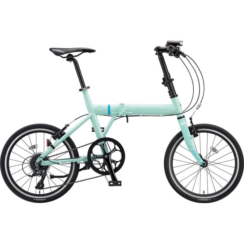 送料無料 ブリヂストン 折りたたみ自転車 Cylva F8f Lf8f21 E Xミストグリーン 21bsc Lf8f21 2 自転車のトライ Yahoo 店 通販 Yahoo ショッピング