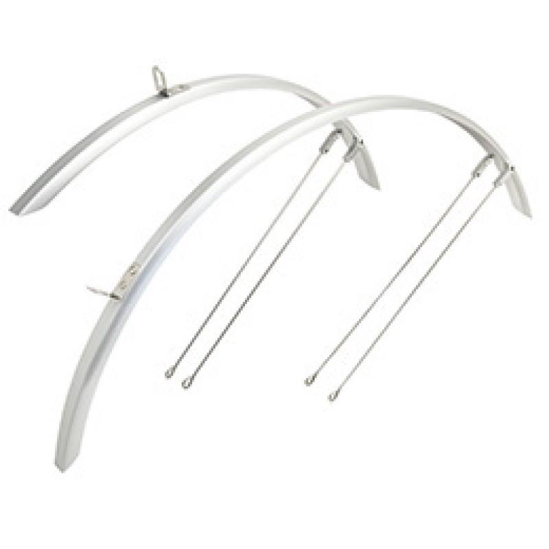 【メーカー純正品】【正規代理店品】ADEPT(アデプト) フェンダーセット スリム ロード フェンダー 30mm SIL「爆買」 | 