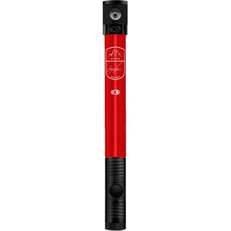 クランクブラザーズ(CRANKBROTHERS)  ポンプ クリック ゲージ HV グレッグミナー モンサンタンヌ レッド「爆買」 | 