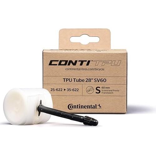 コンチネンタル(Continental) TPU Tube 700×25-35mm(28 25/622-35/622 S60) 仏式60mm「爆買」 | コンチネンタル