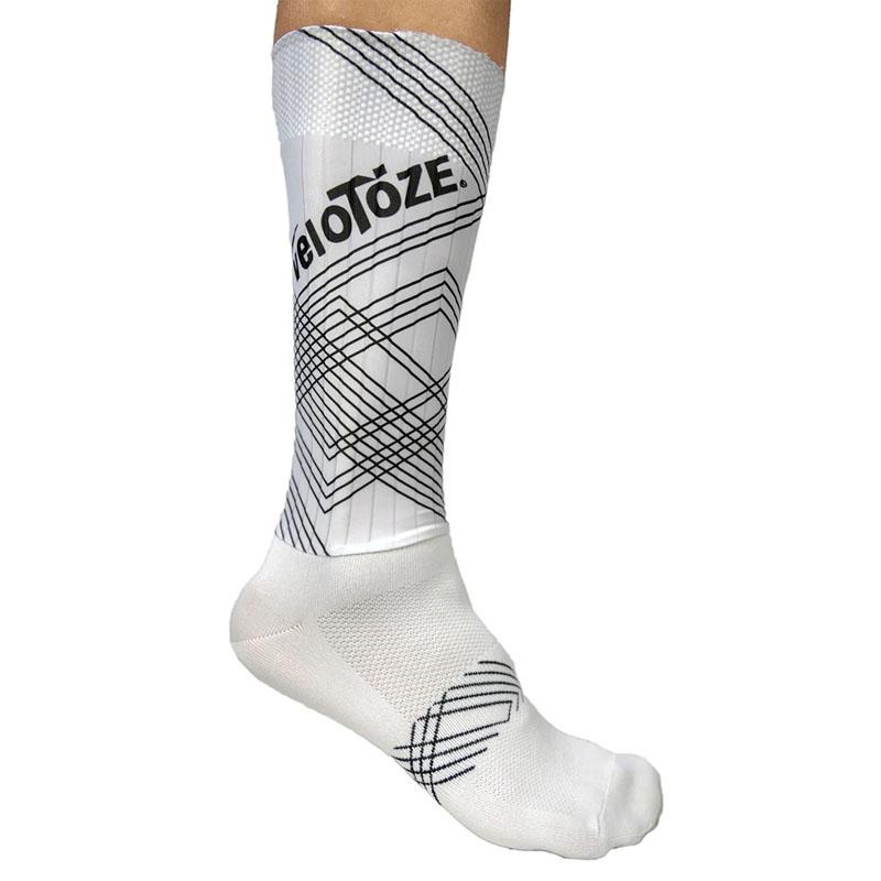 Velotoze(ヴェロトーゼ) エアロソックス エキストラトール ホワイト (S/Mサイズ 37-42.5)「爆買」 | 