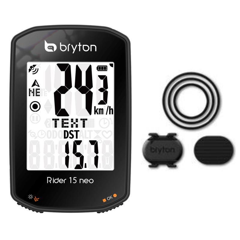 【メーカー純正品】【正規代理店品】BRYTON(ブライトン) GPSサイクルコンピューター Rider15NEO C ケイデンスセンサー付「爆買」 | 
