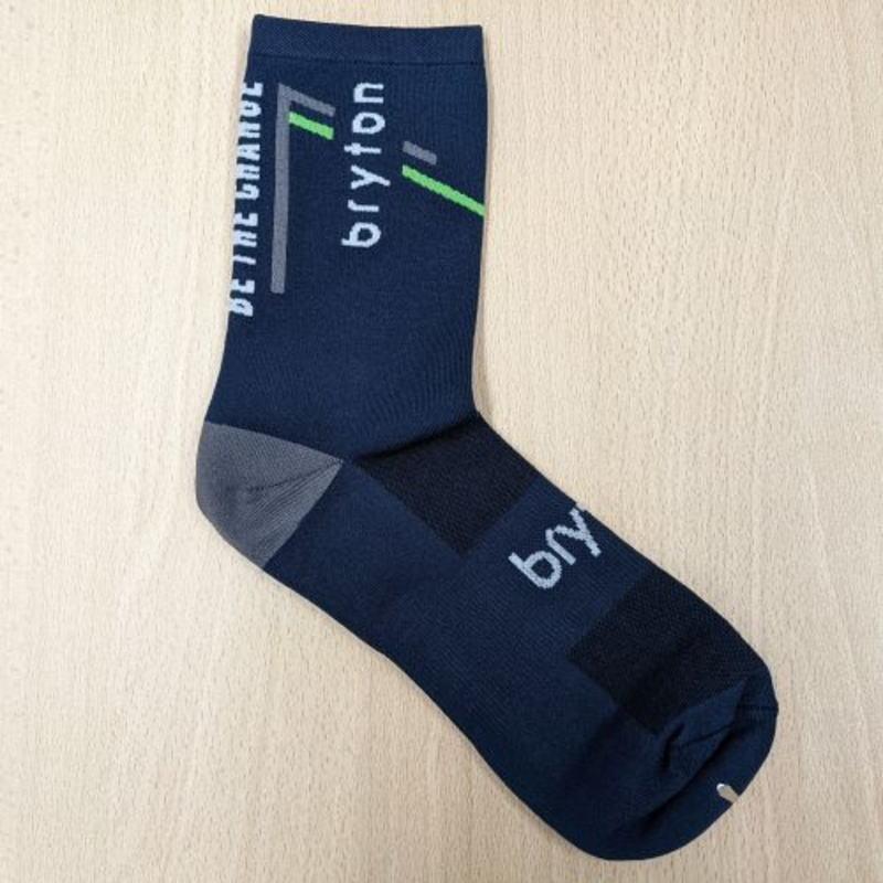 【メーカー純正品】【正規代理店品】BRYTON(ブライトン) ロゴソックス ネイビー「爆買」 | 