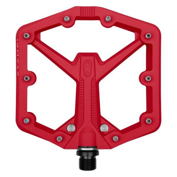 CRANKBROTHERS(クランクブラザーズ)  フラットペダル STAMP 1 GEN 2 ラージ レッド「爆買」 | 