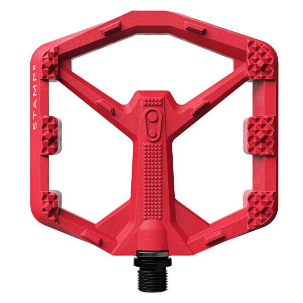 CRANKBROTHERS(クランクブラザーズ) CRANKBROTHERS スタンプ  0 フラットペダル レッド Lサイズ 「爆買」 | 