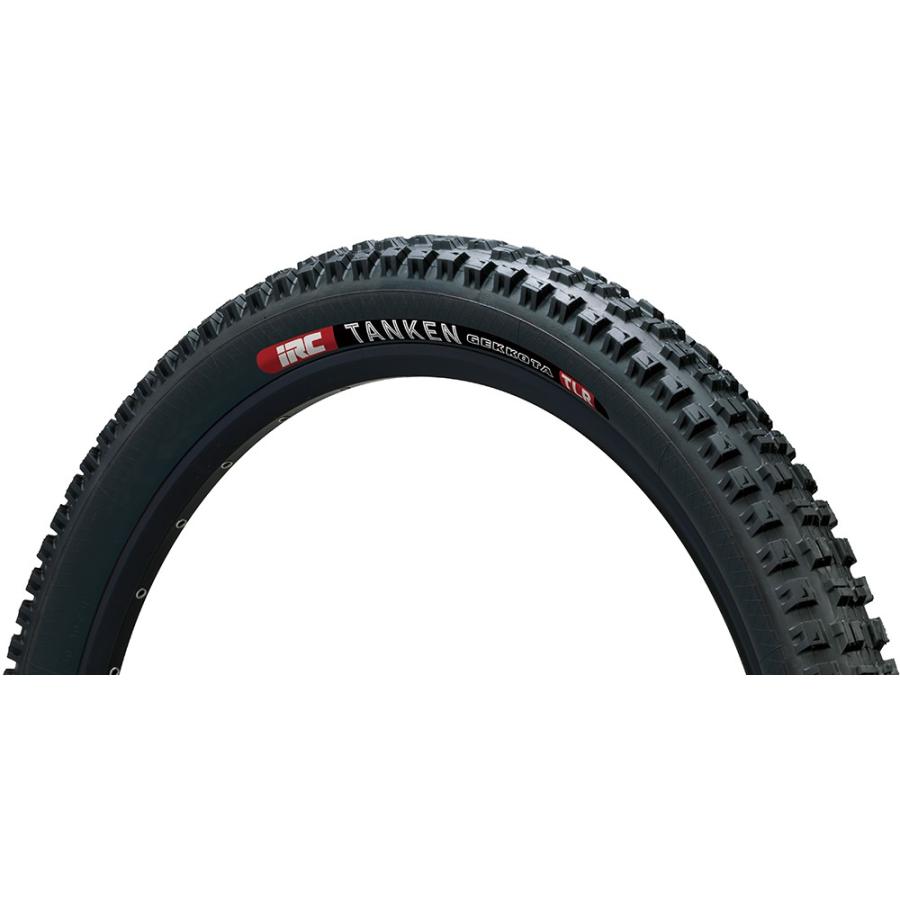 IRC マウンテンバイクタイヤ 27.5×2.3 TANKEN GEKKOTA TLR ブラック