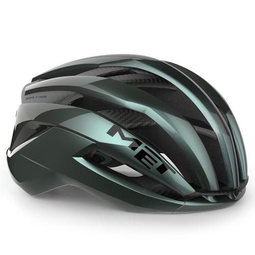 MET(メット) ヘルメット TRENTA 3K CARBON HYPER TEAL GLOSSY (Mサイズ) 爆買 | 