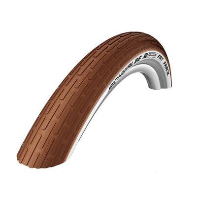 シュワルベ（SCHWALBE） マウンテンバイクタイヤ ファットフランク 26×2.35 ブラウン/ホワイトウォール リフレックス URBAN 60-559「爆買」 | SCHWALBE