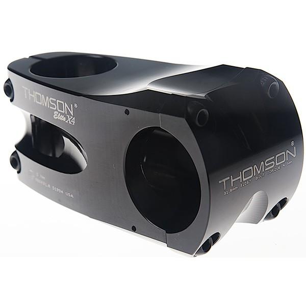 【メーカー純正品】【正規代理店品】THOMSON(トムソン) MTB STEM X4 31.8 50mm 0°BLACK | THOMSON