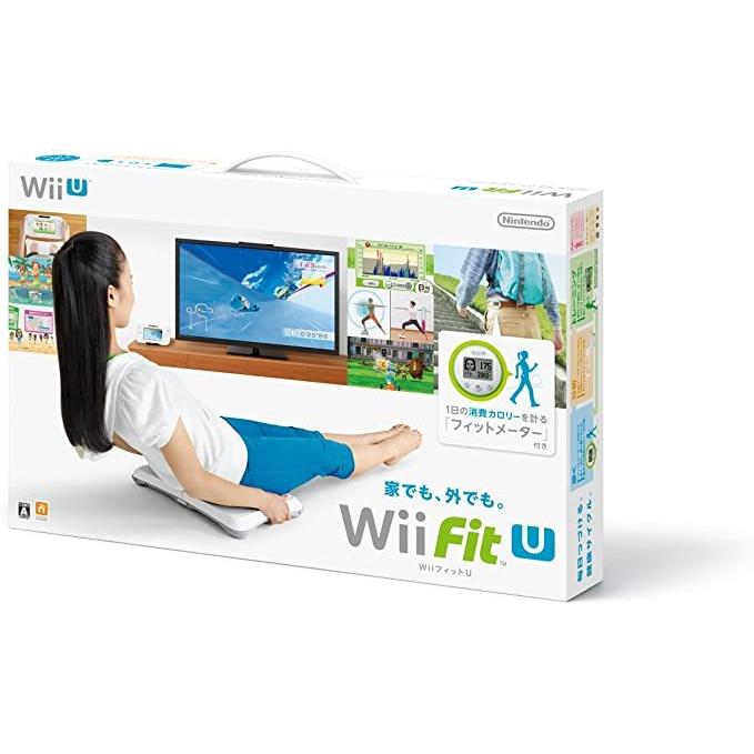 Wii Fit U バランスWiiボード (シロ) + フィットメーター (ミドリ) セット - Wii U｜trylink