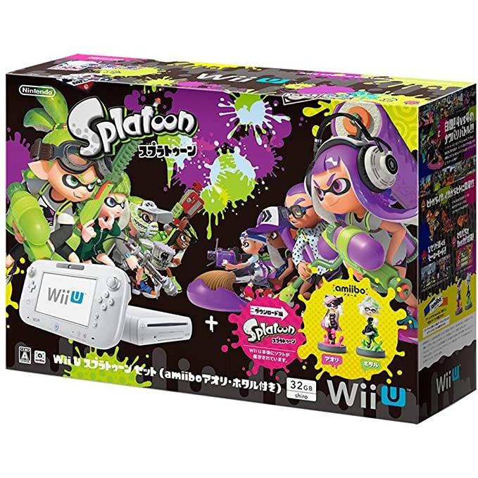 Wii U スプラトゥーン セット (amiibo アオリ・ホタル付き)