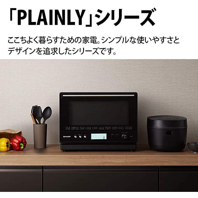 SHARP 過熱水蒸気オーブンレンジ PLAINLY RE-WF261-W Amazon | シャープ 過熱水蒸気 オーブンレンジ 26L