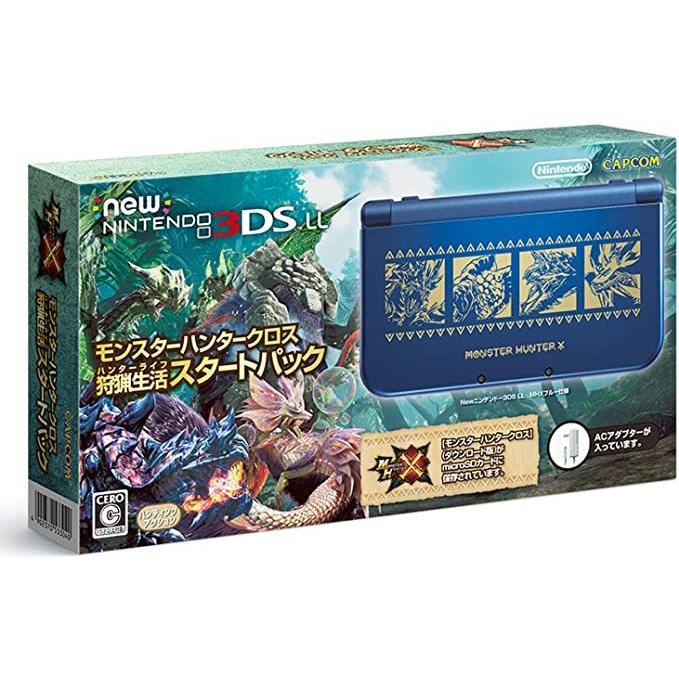 Newニンテンドー3DS LL モンスターハンタークロス 狩猟生活スタートパック