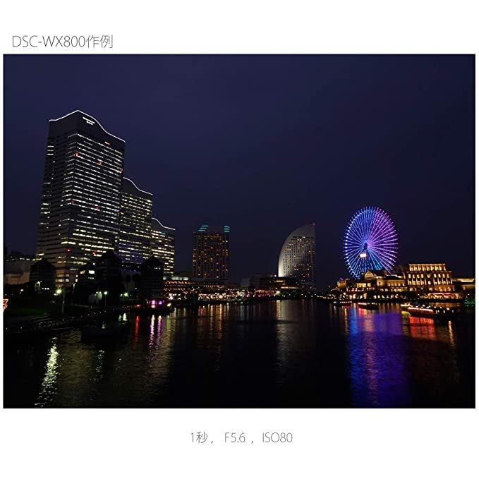 現品発送 ソニー コンパクトデジタルカメラ サイバーショット ブラック102mm×58.1mm×35.5mm Cyber-shot DSC-WX800 【7266125005】(26400円)