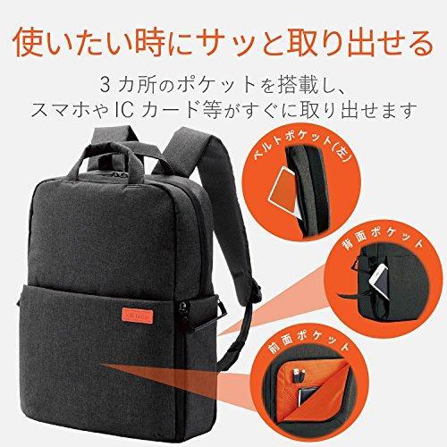 カメラ収納 バックパック off toco 2STYLE Mサイズ [ 参考収容寸法(カメラ収納部):250×115×170mm ] ブラック【新品】 【Panason】