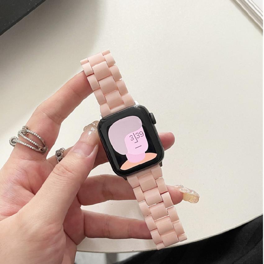 Apple Watch バンド コンパチブル シェルレジン プラスチック ユニセックス アップルウォッチ series 3 4 5 6 7 8 9 SE ultra 38 40 41 42 44 45 49 mm 対応 |  | 04