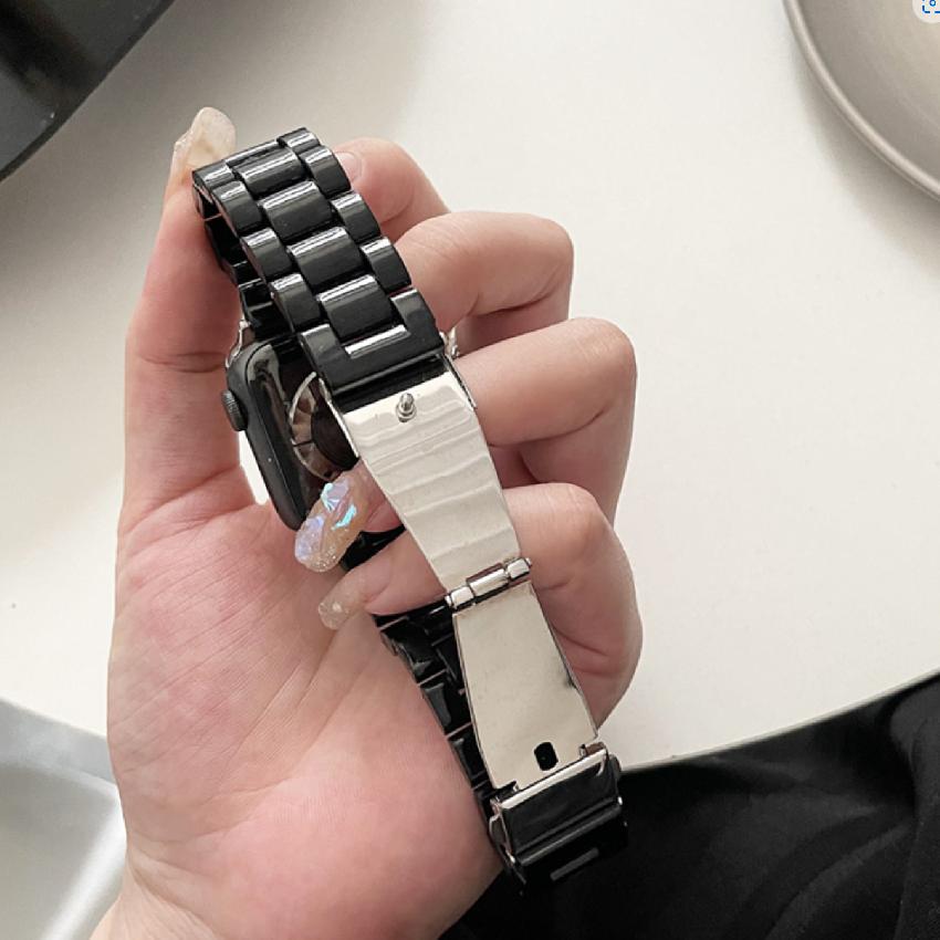Apple Watch バンド コンパチブル シェルレジン プラスチック ユニセックス アップルウォッチ series 3 4 5 6 7 8 9 SE ultra 38 40 41 42 44 45 49 mm 対応 |  | 07