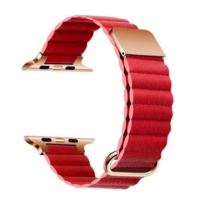 Apple Watch バンド コンパチブル マグネット ソフトレザー 合皮 アップルウォッチ series 3 4 5 6 7 8 9 SE ultra 38 40 41 42 44 45 49 mm 対応 |  | 12