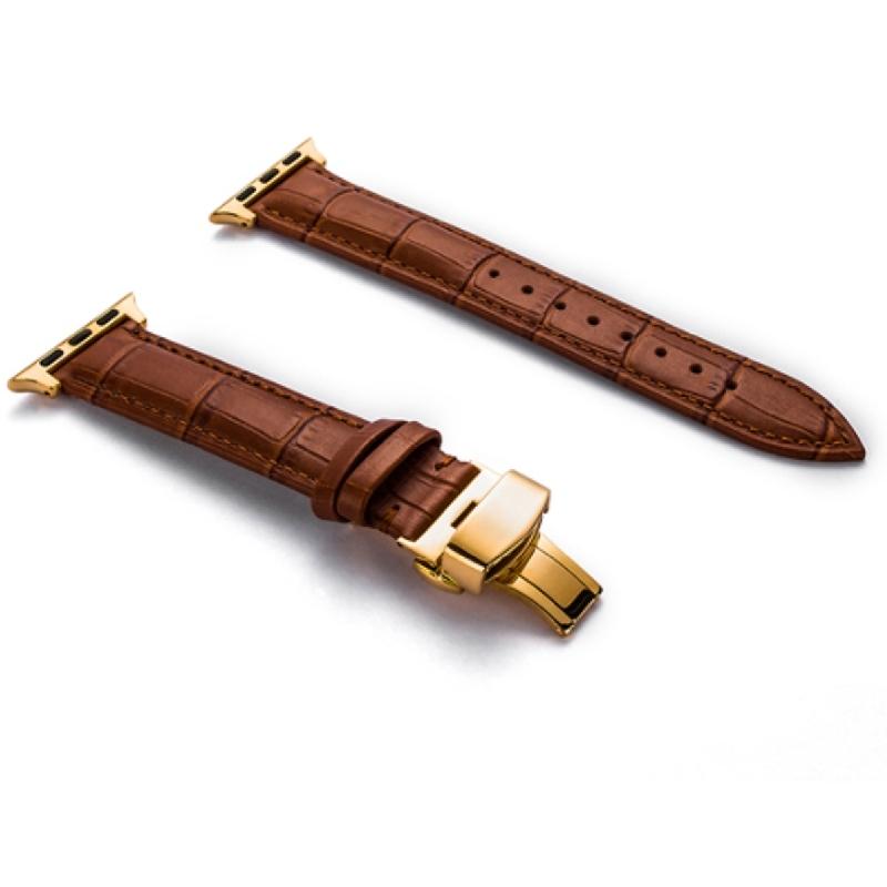 Apple Watch バンド コンパチブル レザー バタフライバックル Dバックル アップルウォッチ ベルト series 3 4 5 6 7 8 9 SE ultra 38 40 41 42 44 45 49 mm 対応 |  | 07