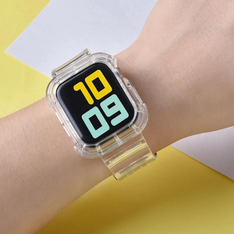 アップルウォッチ バンド コンパチブル クリア ケース一体型 スポーツタイプ Apple Watch series 3 4 5 6 7 8 9 SE ultra 38 40 41 42 44 45 49 mm 対応 |  | 01