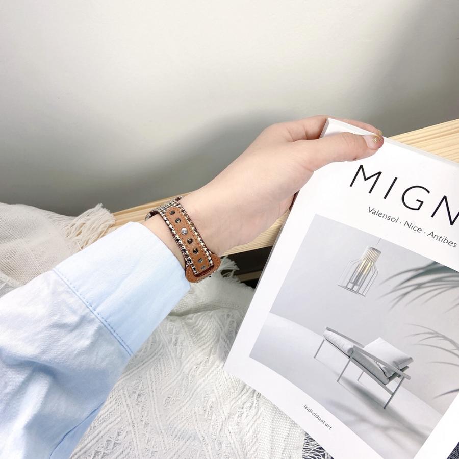 Apple Watch バンド コンパチブル 千鳥柄 キルティング レザー アップルウォッチ series 3 4 5 6 7 8 9 SE ultra 38 40 41 42 44 45 49 mm 対応 |  | 08