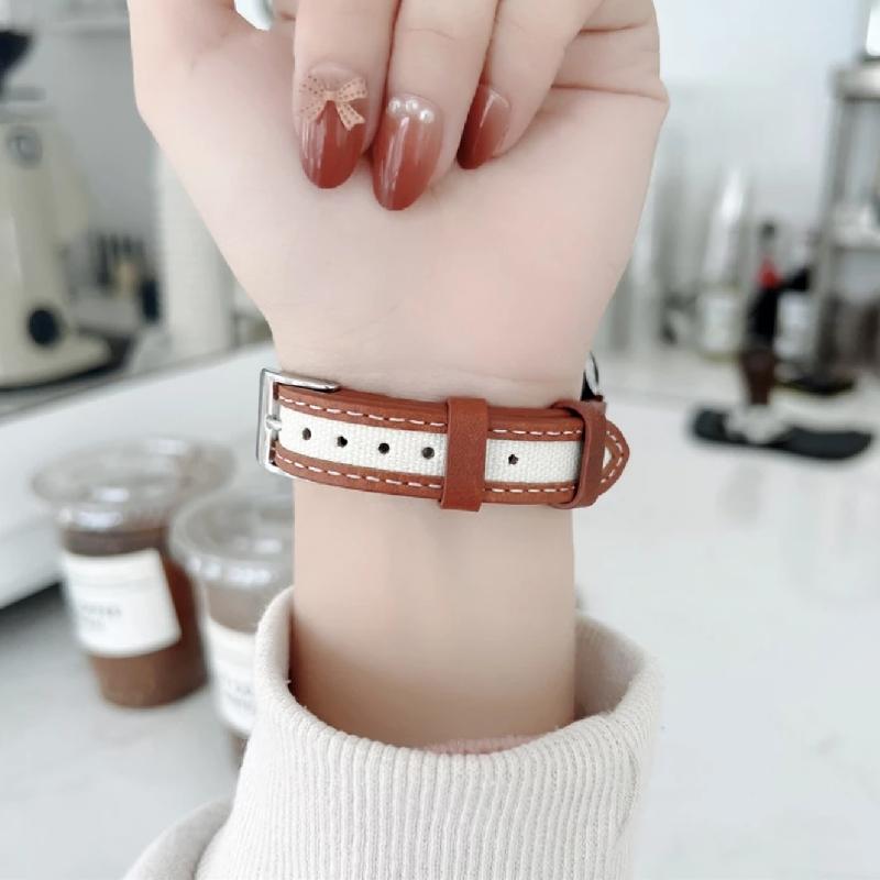 Apple Watch アップルウォッチ バンド レザー レディース かわいい おしゃれ series 3 4 5 6 7 8 9 SE ultra 38 40 41 42 44 45 49 mm |  | 08