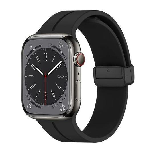 Apple Watch バンド コンパチブル シリコン 磁気バックル マグネット アップルウォッチ series 3 4 5 6 7 8 9 SE ultra 38 40 41 42 44 45 49 mm 対応 |  | 01