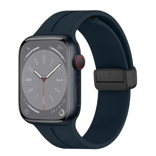 Apple Watch バンド コンパチブル シリコン 磁気バックル マグネット アップルウォッチ series 3 4 5 6 7 8 9 SE ultra 38 40 41 42 44 45 49 mm 対応 |  | 07