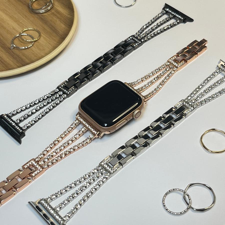 Apple Watch バンド コンパチブル シリコン 磁気バックル マグネット アップルウォッチ series 3 4 5 6 7 8 9 SE ultra 38 40 41 42 44 45 49 mm 対応 |  | 02