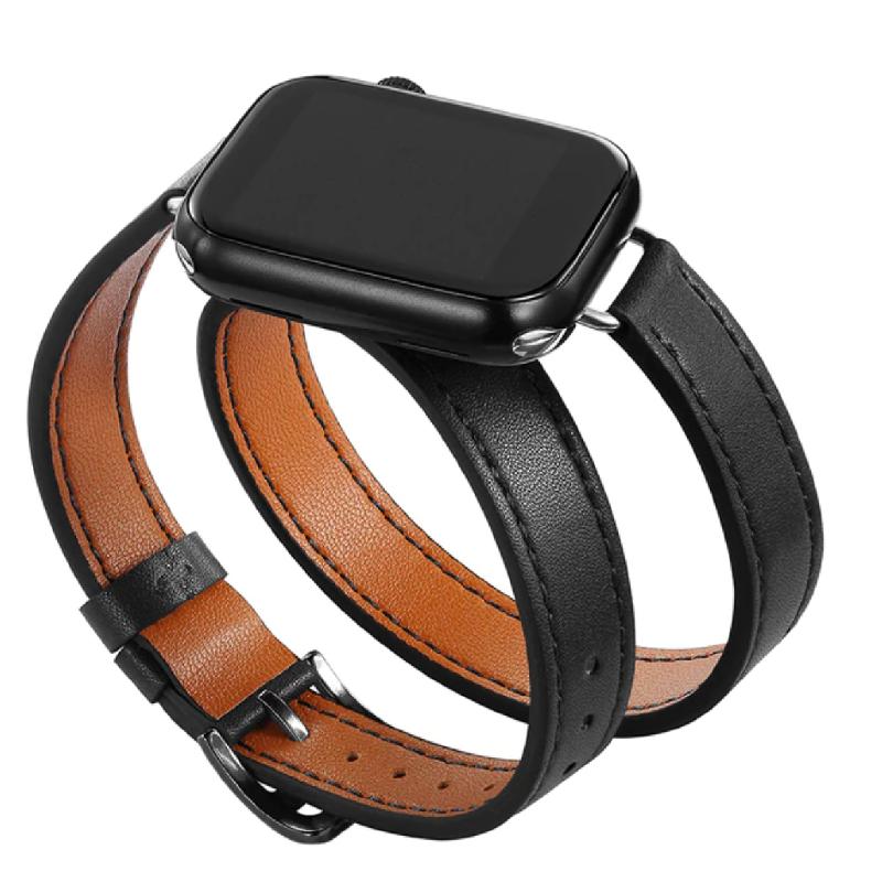 Apple Watch バンド コンパチブル レザー ダブルループ 二重巻き アップルウォッチ series 3 4 5 6 7 8 9 SE ultra 38 40 41 42 44 45 49 mm 対応 |  | 11