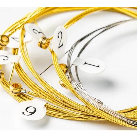 ギター弦　アコースティック アコギ エクストラライト ゲージ 1-6弦 セット ブロンズ巻 |  | 03