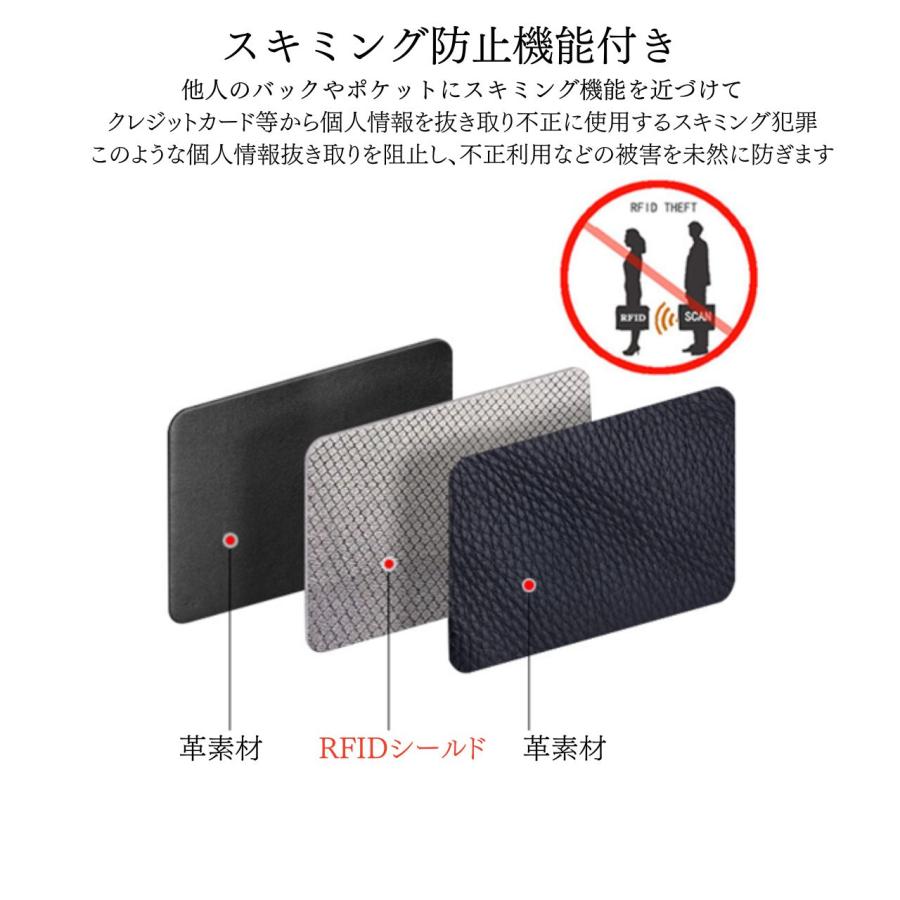 財布 ミニ財布 メンズ レディース レザー おしゃれ お札折らない スキミング防止 RFID かわいい 小銭入れ コインケース  カードケース コンパクト 磁器防止 |  | 11