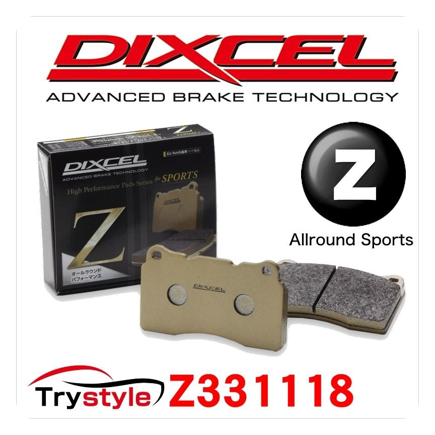 DIXCEL ディクセル Z331118 スポーツブレーキパッド フロント用左右セットのサムネイル