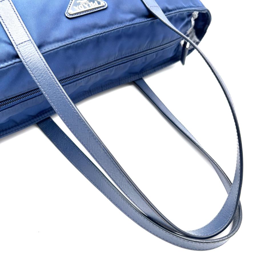PRADA プラダ テスート ナイロン サフィアーノ レザー トートバッグ