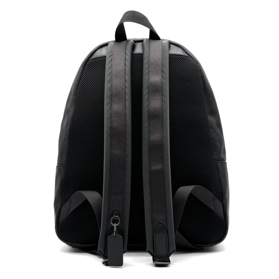 美品 コーチ COACH リュックサック バックパック デイパック チェック柄 プラッド PVC レザー ブラック 黒 ボルドー 大容量 夏休み 帰省 お盆 敬老の日 シルバーウィーク 秋 ギフト ご褒美 コーチ COACH リュックサック バックパック デイパック チェック