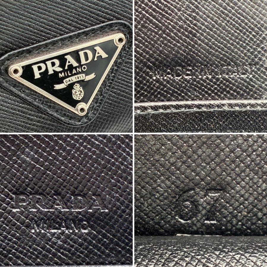 PRADA プラダ コインケース 小銭入れ サフィアーノレザー 三角ロゴ