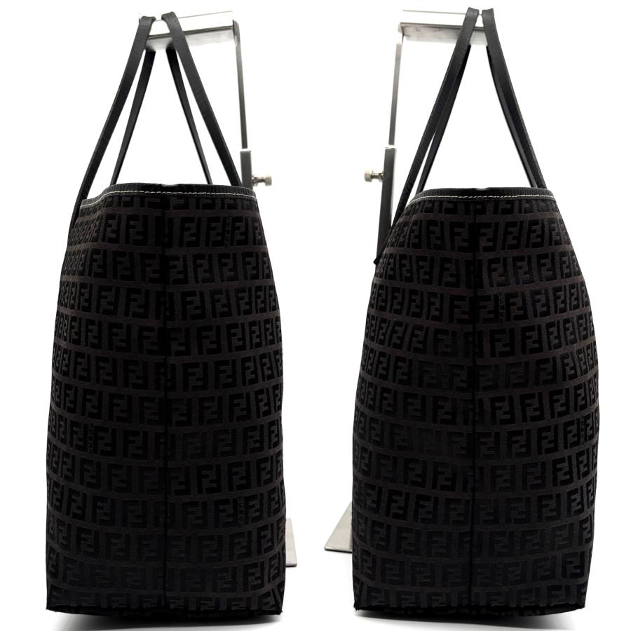 フェンディ FENDI ズッキーノ トートバッグ 肩掛け A4 大容量 ポーチ