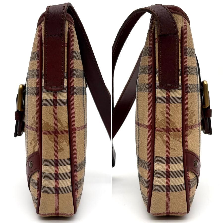 バーバリー Burberry ショルダーバッグ ノバチェック シャドーホース