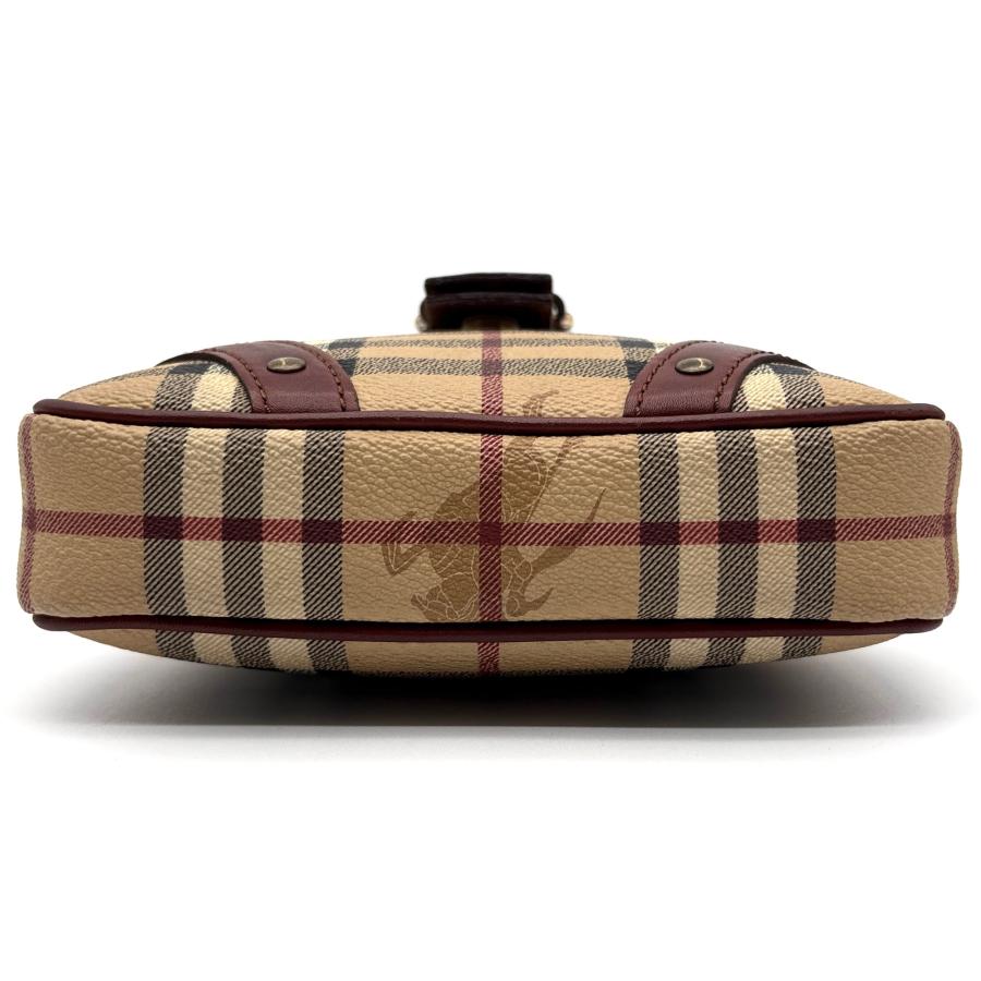 バーバリー Burberry ショルダーバッグ ノバチェック シャドーホース