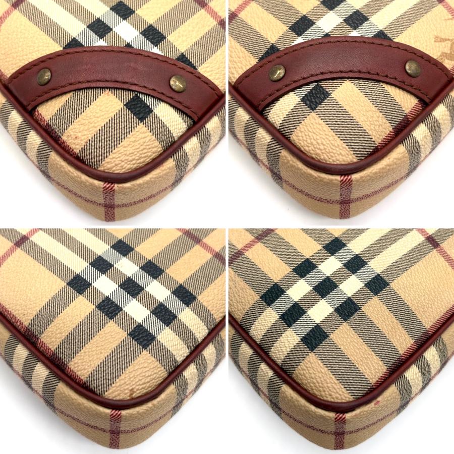 バーバリー Burberry ショルダーバッグ ノバチェック シャドーホース