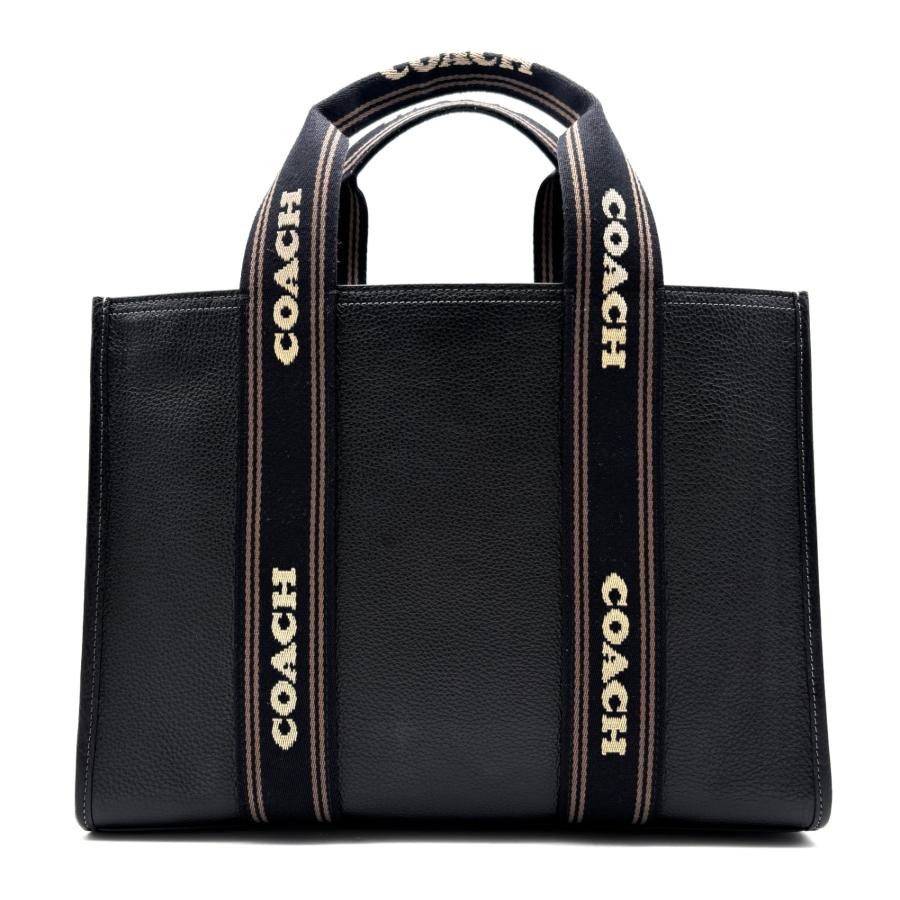 コーチ COACH スミス 2way トート バッグ ショルダー レザー ブラック