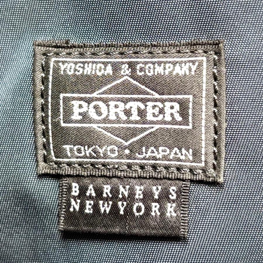 バーニーズニューヨーク×ポーター　ビジネスバッグ　ナイロン×レザー PORTER ポーター × BARNEYS NEW YORK バーニーズニューヨーク リュック